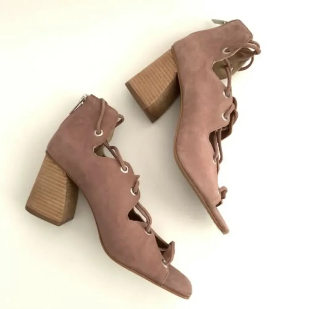 Vince Camuto blush leather